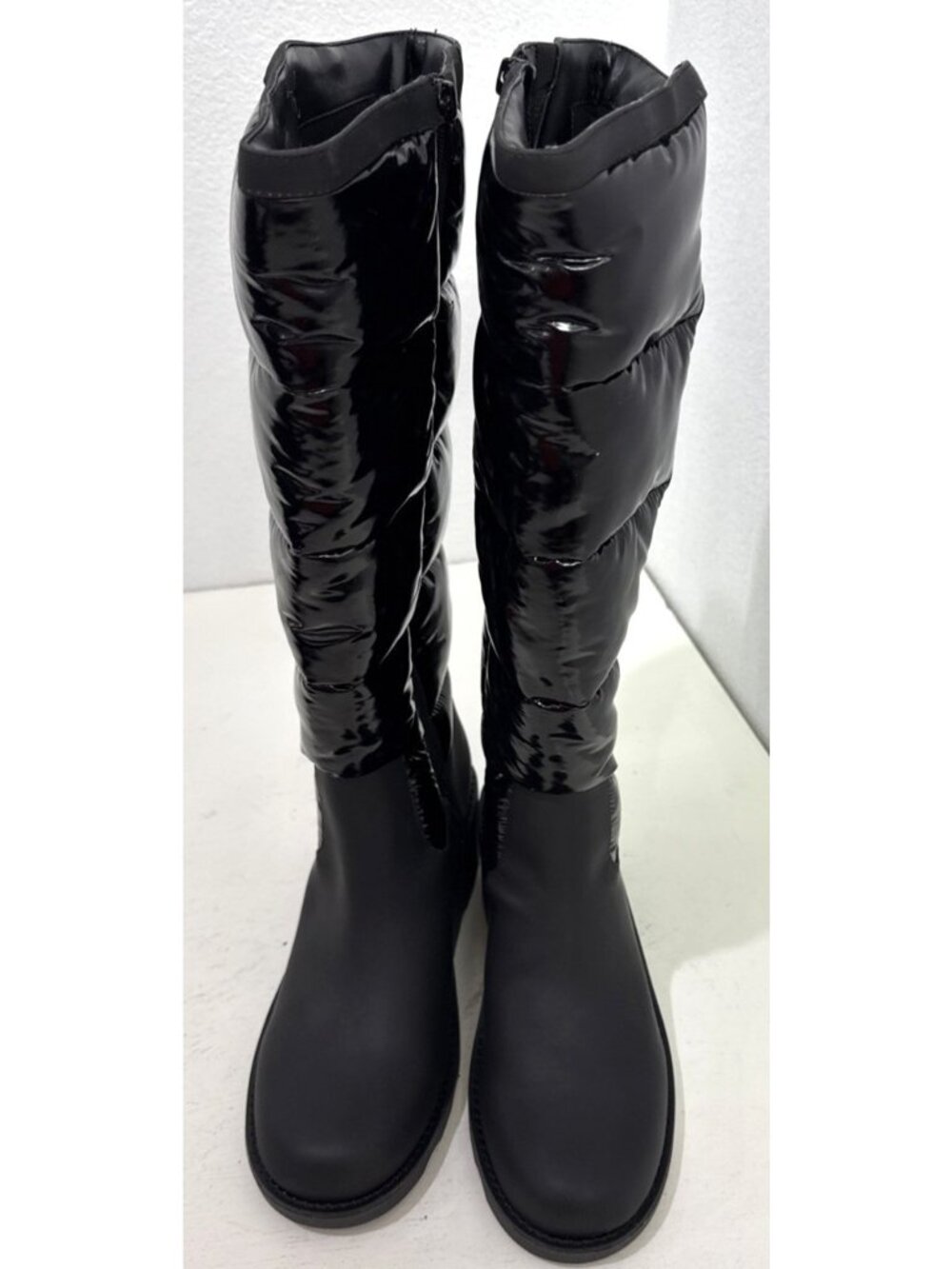 INC Hiliah Puffy Puffer Pull On Wedge Knee-High Winter Boots Womens Size 11M - Picture 10 of 12